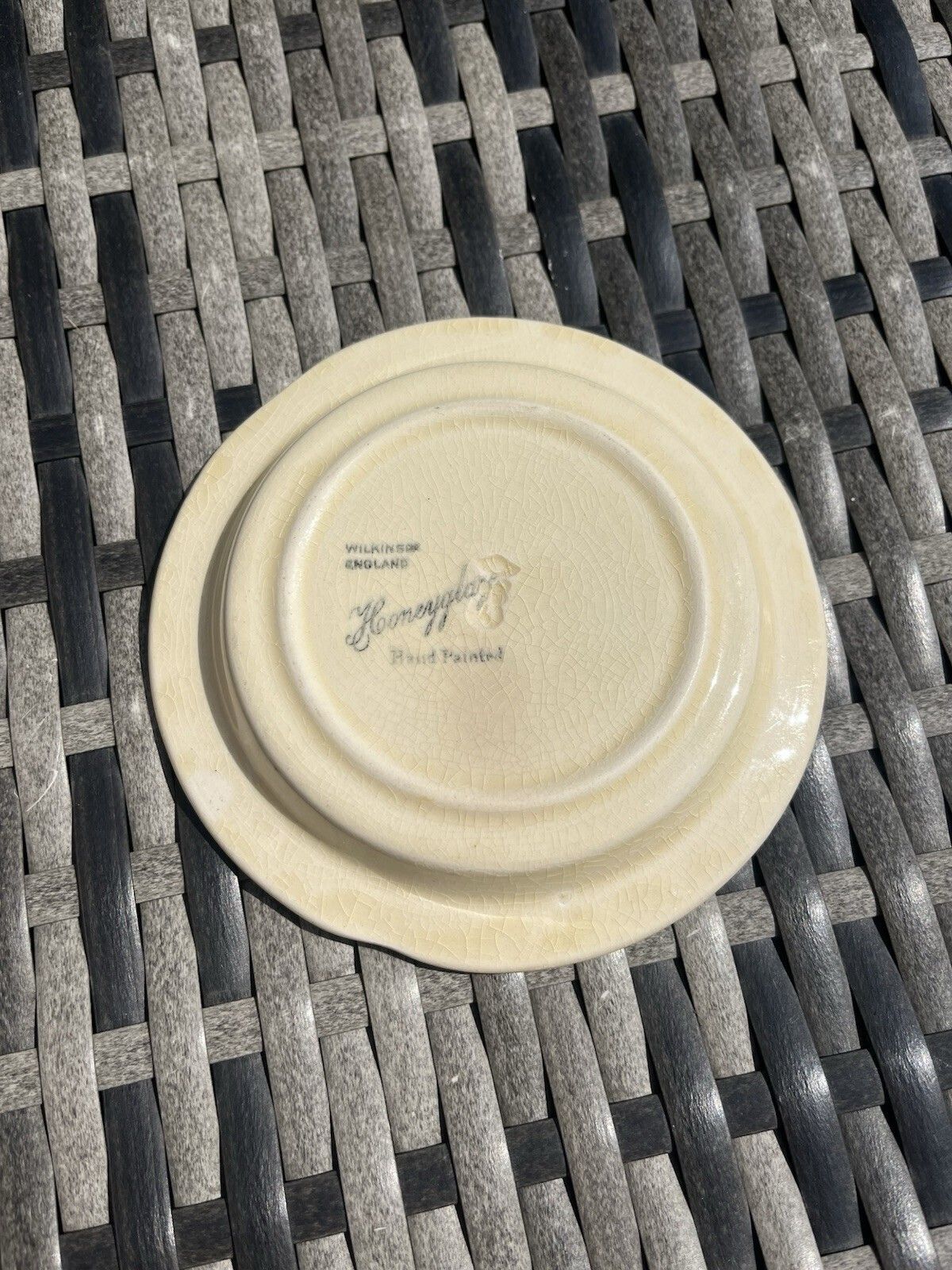 Home Decor Art Deco 1928 Wilkinson Honeyglaze San Toy Ashtray Dolly Cliff Sister Of Clarice photo