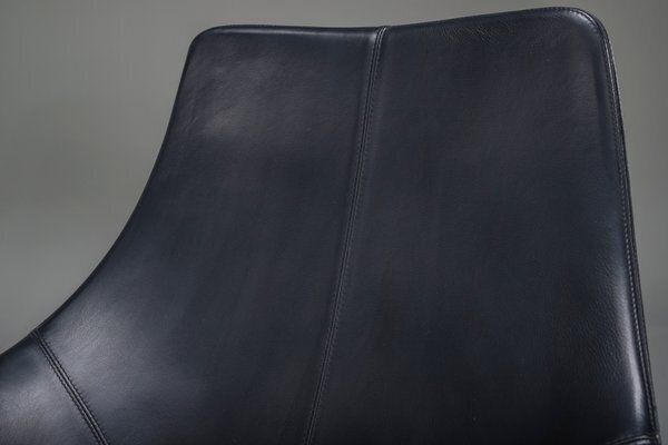 Set Of Leather Armchairs By Rodolfo Dordoni For Matteo Grassi, 1990s photo 2022.0