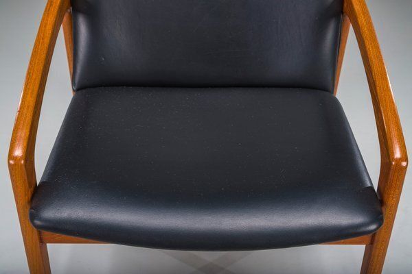 Mid Century Model 23 Dining Chair By Henning Kjærnulf For Korup Stolefabrik, 1960s photo Furniture