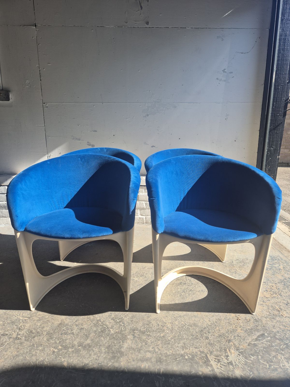 Set Of 4 Dining Chairs By Steen østergaard For Cado, 1960s photo vintage