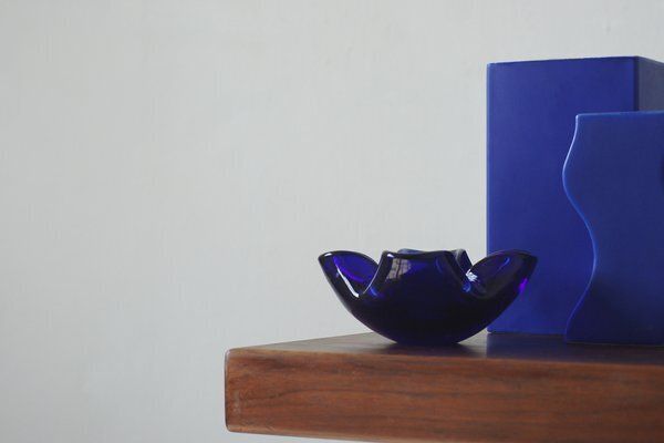 Vintage Italian Glass Ashtray, 1970s photo for sale