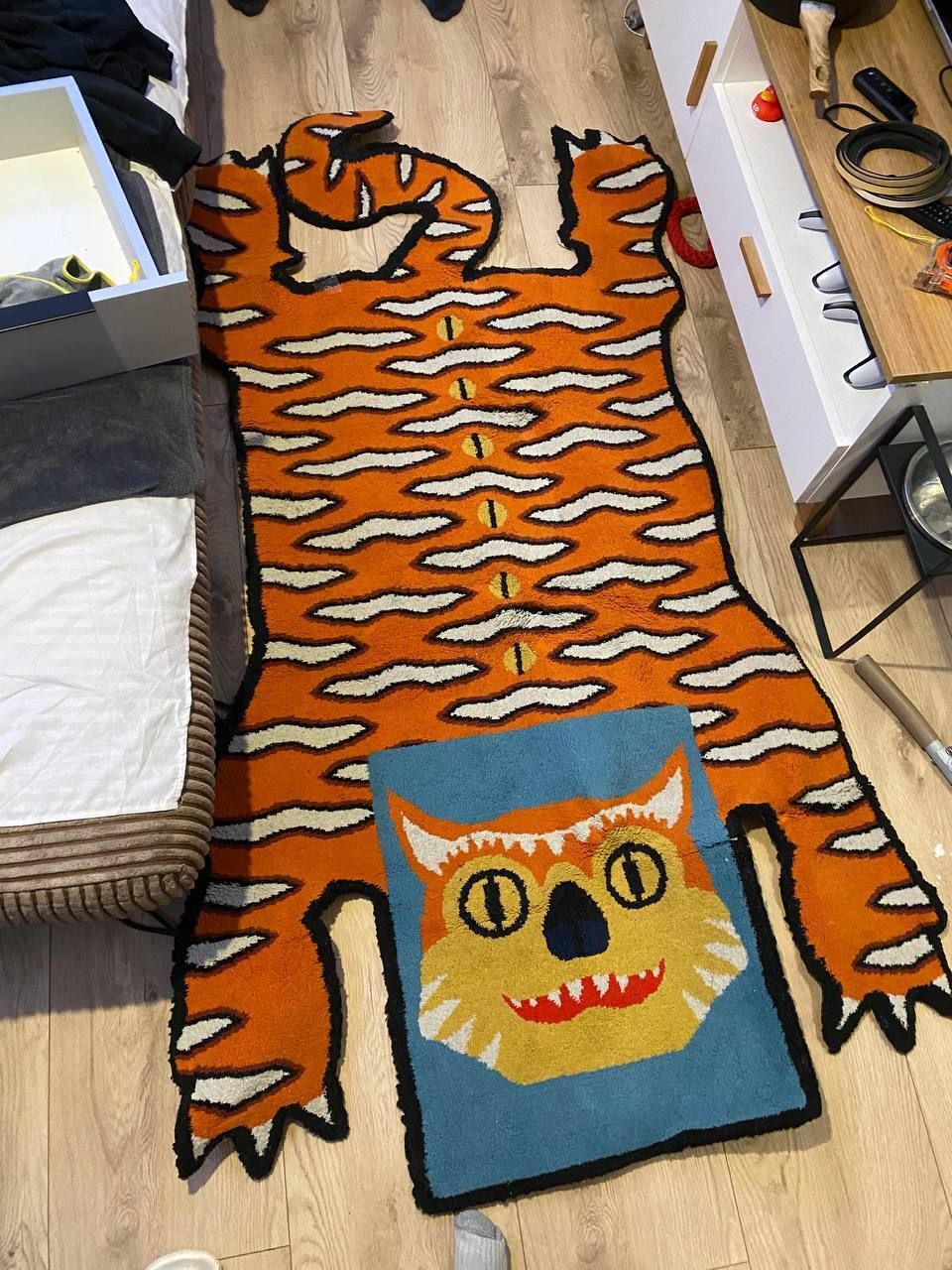Vintage Tiger Rug By Walter Van Beirendonck For Ikea, 2016