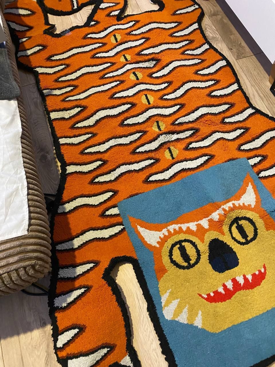 Vintage Tiger Rug By Walter Van Beirendonck For Ikea, 2016 photo Textiles