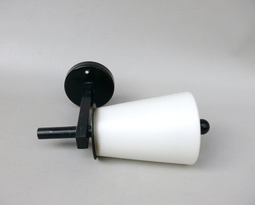 Bauhaus Outdoor Lamp In Black & White, 1930s photo 2411.0