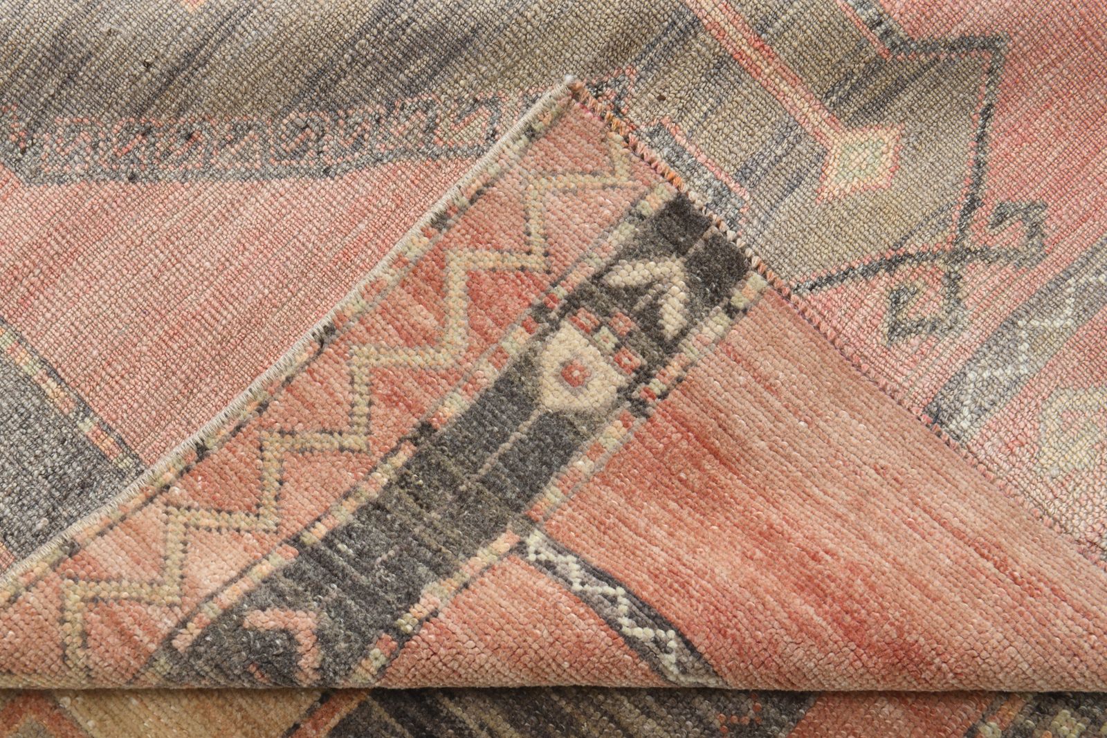 photo furniture 3'3x11 Ft, Orange Beige Farmhouse Decor Runner, Turkish Rug, Wool, Organic Color, Antique Carpet, Stair Decor, Kitchen Decor, Hallway Decor