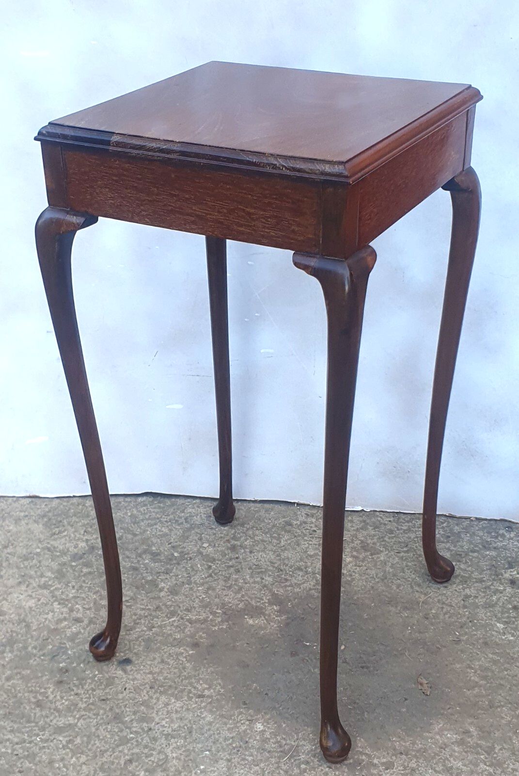 Art Deco Style Antique Mahogany Table / Pot / Plant Stand photo 165.0