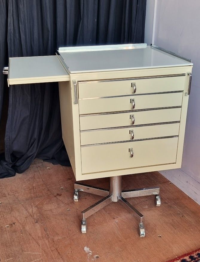 Baisch Vintage Dental / Medical Rolling Cabinets photo 850.0