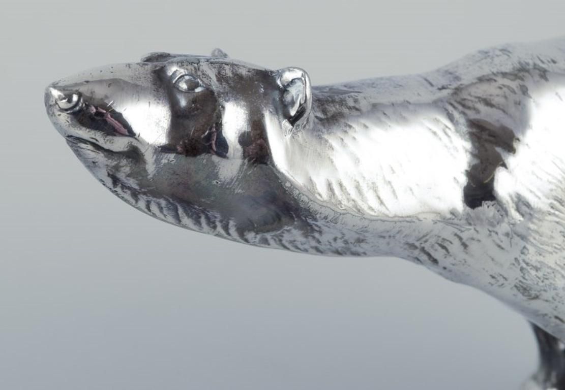 Charles Svejstrup Madsen, Denmark. Radiator Figure In The Shape Of Polar Bear. photo for sale