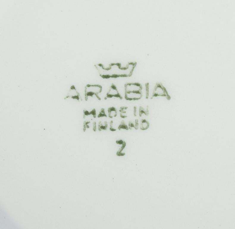Raija Uosikkinen For Arabia, Finland. Set Of Four ‘Ali’ Coffee Cups And Saucers photo buy