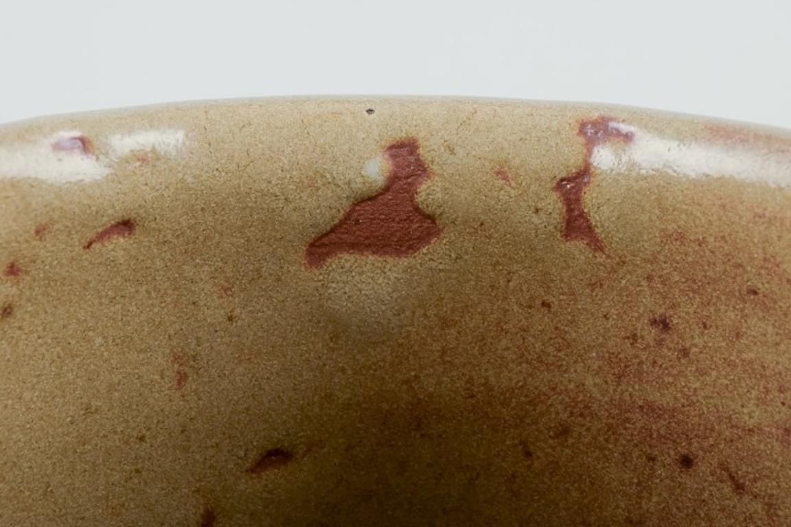 Nils Thorsson For Royal Copenhagen. Large Unique Ceramic Vase. 1930s/40s photo vinterior