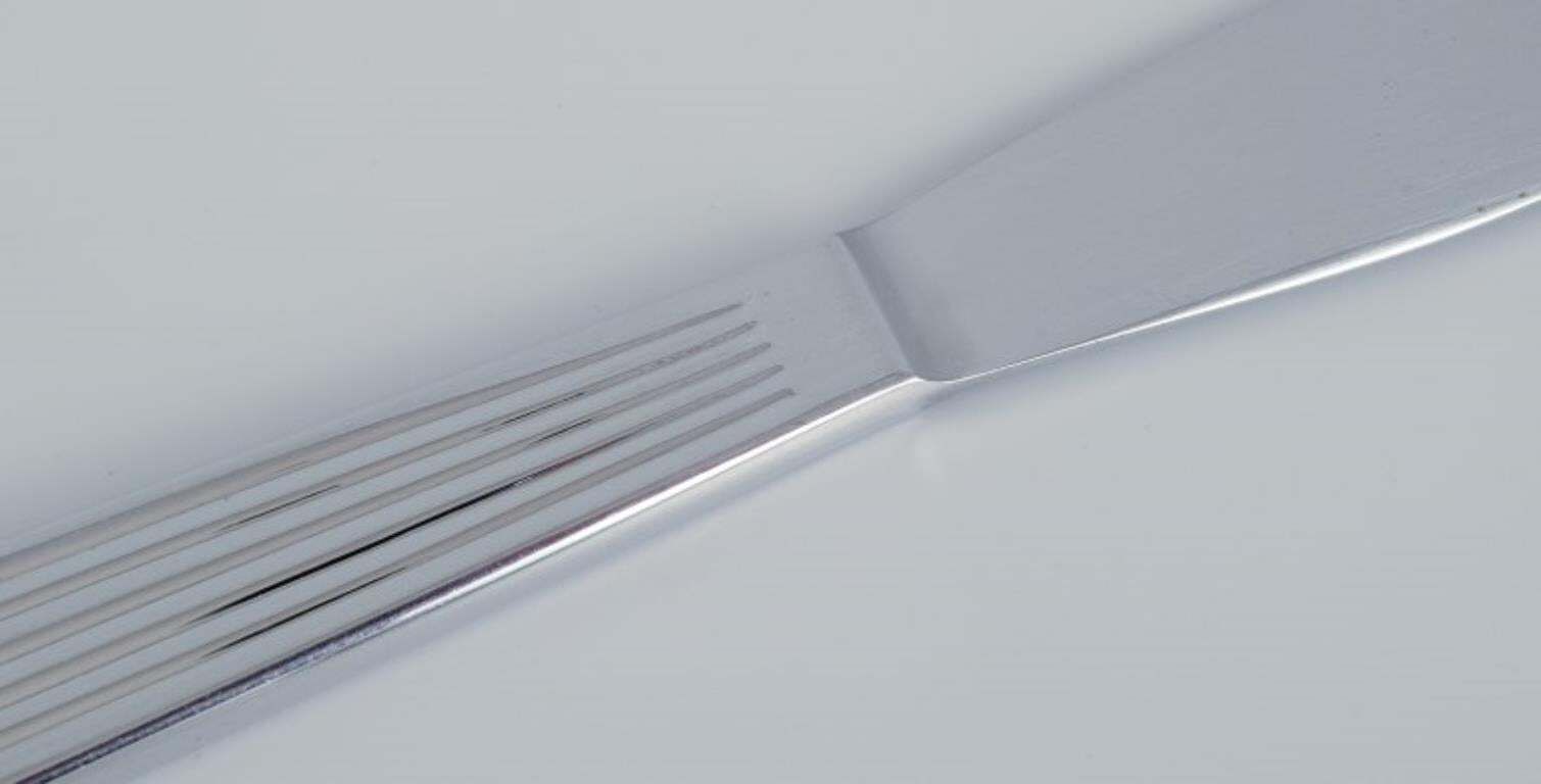 Kaj Franck For Hackman. Set Of Six "Scandia" Lunch Knives In Stainless Steel photo Home Decor
