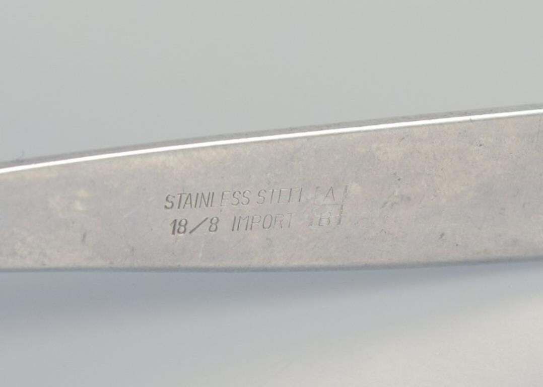 Kaj Franck For Hackman, Finland.  Ten Pieces Of "Scandia" Cutlery. photo 271.0