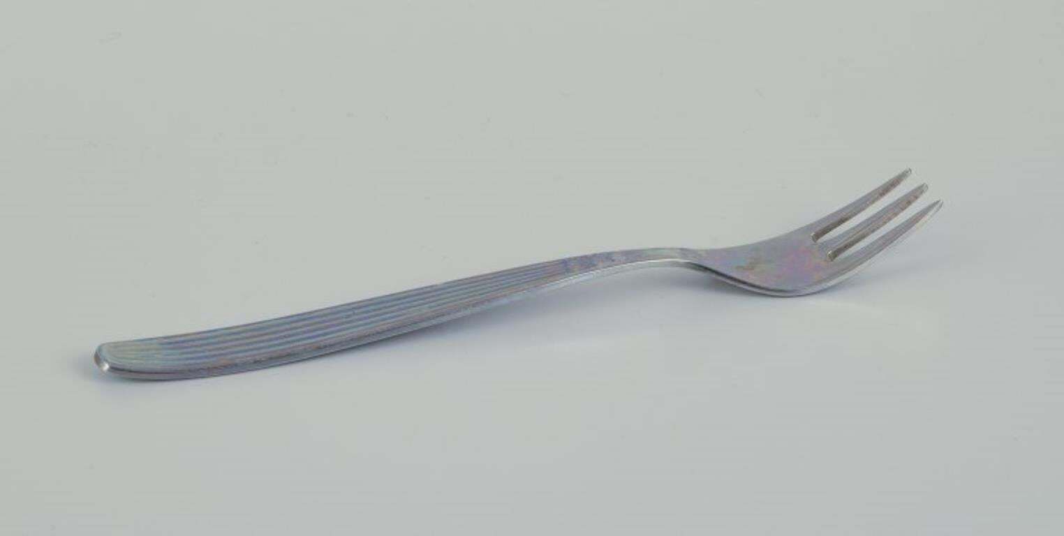 Kaj Franck For Hackman, Finland.  Ten Pieces Of "Scandia" Cutlery. photo vinterior