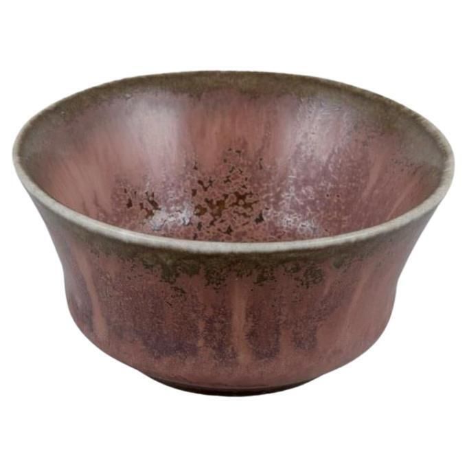 Carl Harry Stålhane For Rörstrand. Miniature Ceramic Bowl, Mid 20th C.