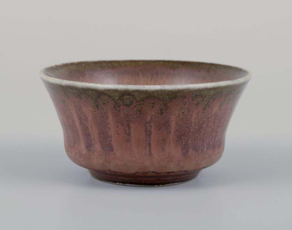 Carl Harry Stålhane For Rörstrand. Miniature Ceramic Bowl, Mid 20th C. photo for sale