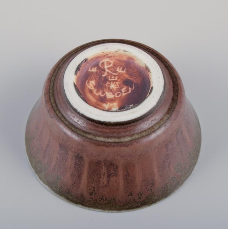 Carl Harry Stålhane For Rörstrand. Miniature Ceramic Bowl, Mid 20th C. photo 151.0