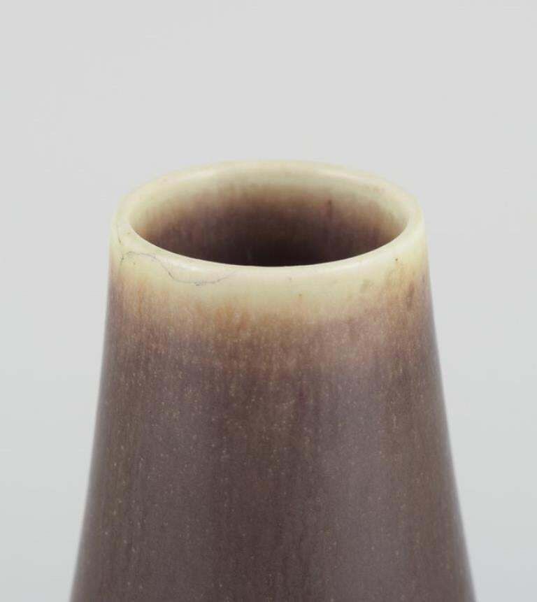 Per Linnemann Schmidt For Palshus. Large Ceramic Vase In Brown Hare Fur Glaze. photo furniture