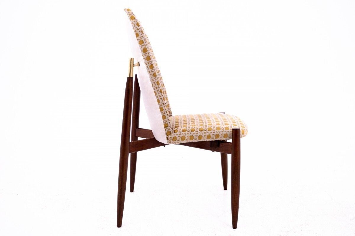 Set Of Art Deco Chairs, Czechoslovakia, 1950s. After Renovation. photo Furniture