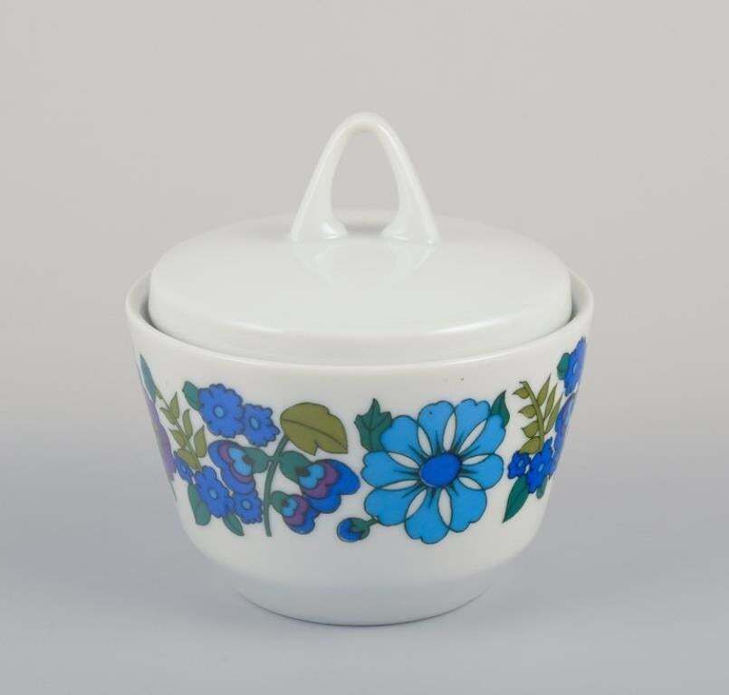Pmr, Bavaria, Jaeger & Co, Germany. Coffee Pot, Creamer, And Sugar Bowl. photo Home Decor
