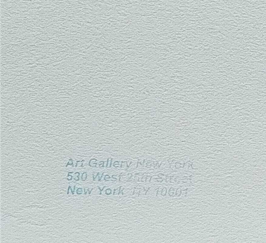 Art 1980s Gorgeous Andy Warhol "Mickey Mouse" Limited Edition Lithograph By Leo Castelli photo