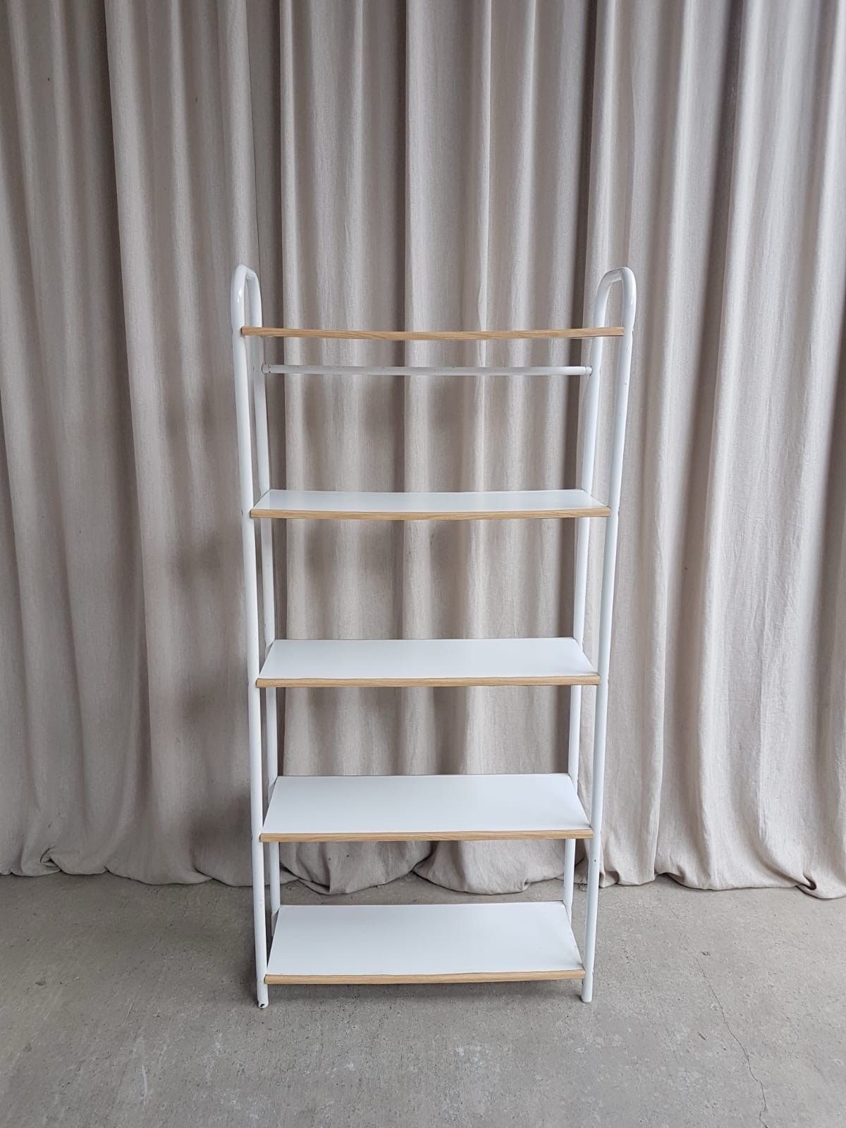 Vtg Late Mid Century 80s Post Modern Bookcase Shelving Wall Unit R853 photo for sale