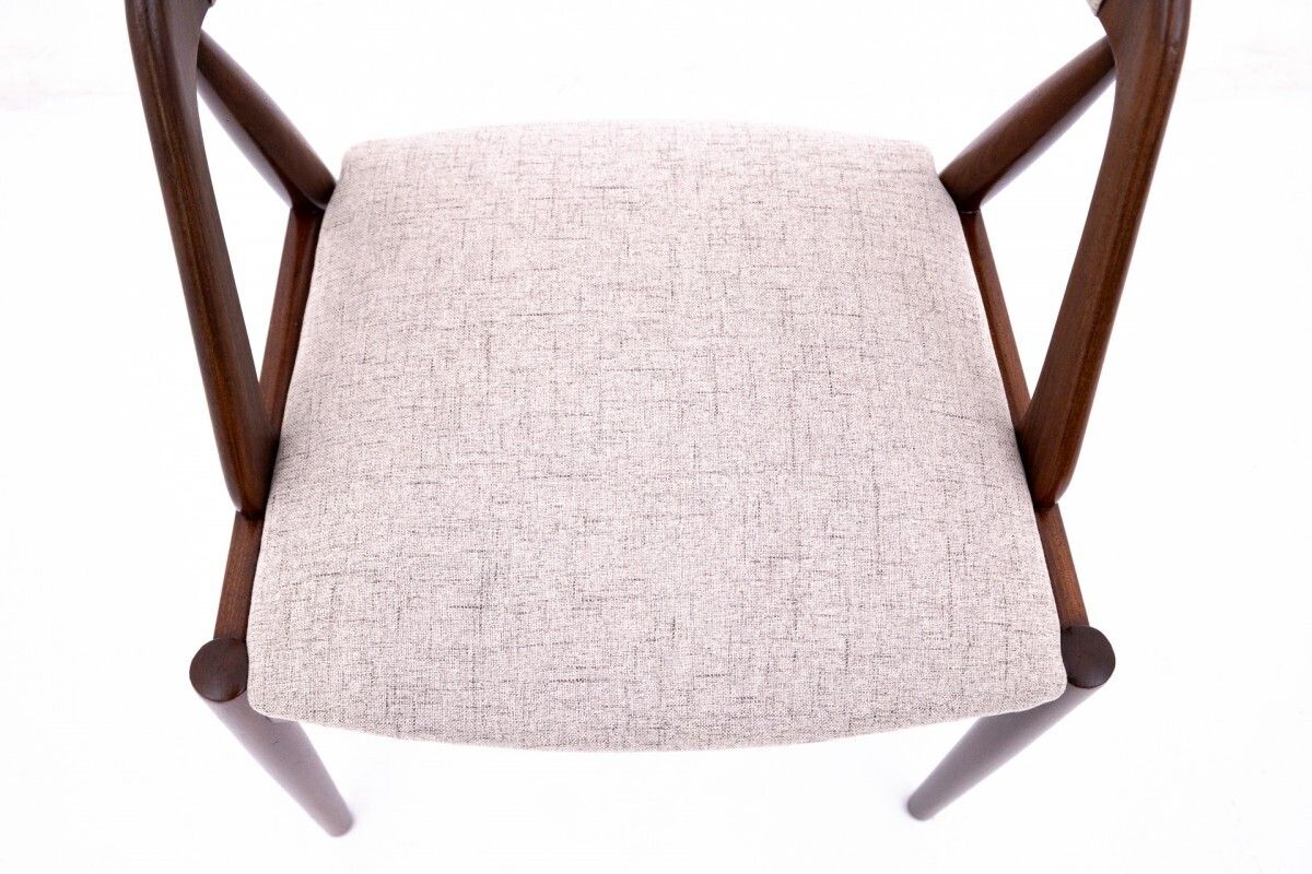Furniture A Set Of Chairs Designed By Kai Kristiansen From The 1960s, Denmark, Model 31. After Renovation. photo