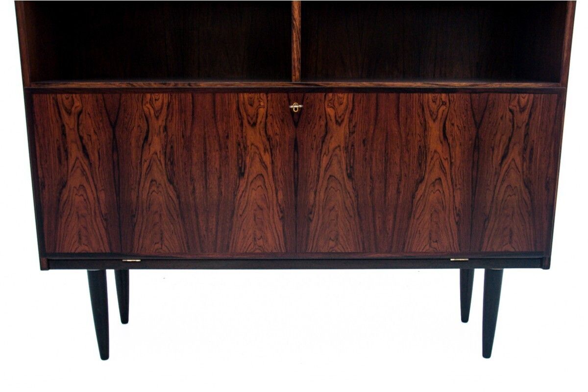 photo furniture Rosewood Shelf Designed By Omann Jun, Denmark, 1960s. After Renovation.