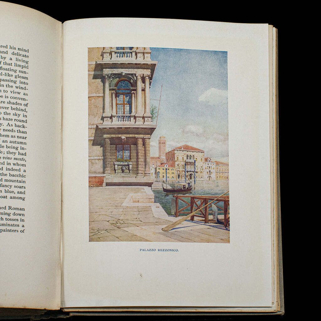 photo for sale Antique Venice Art Book, Illustrated, Travel, Edwardian, Reginald Barratt, 1907