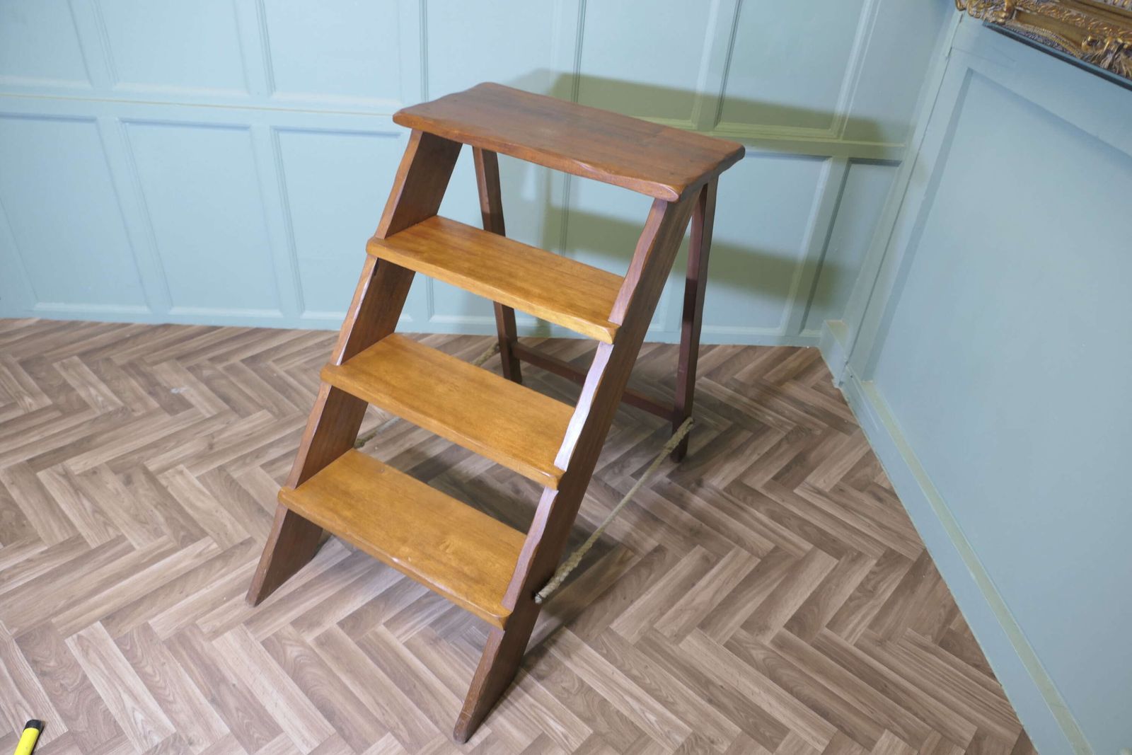 Teak Shop Display Unit, Library Steps, Ladder photo furniture