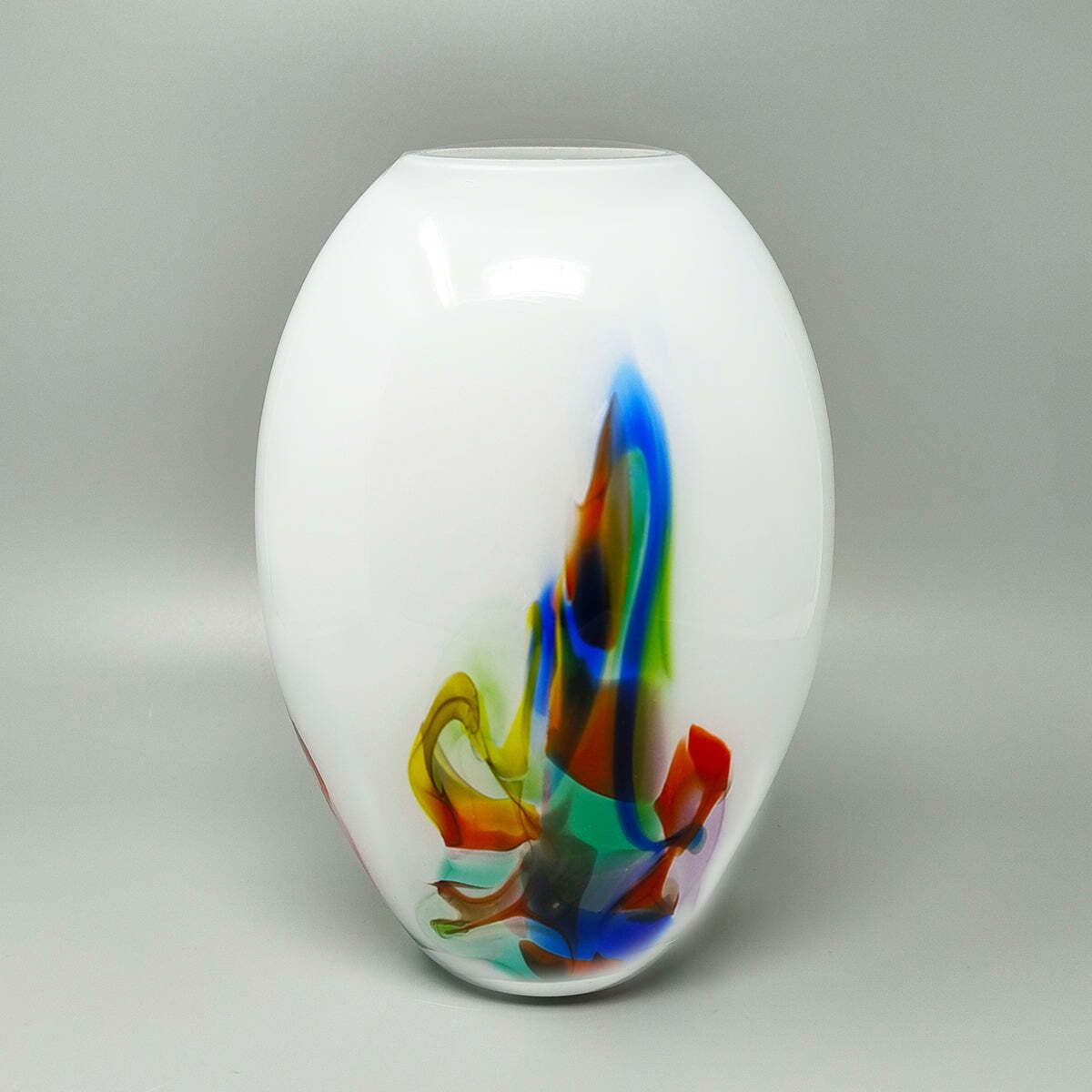 1970s Gorgeous Vase Handcrafted In Murano Glass. Made In Italy photo furniture