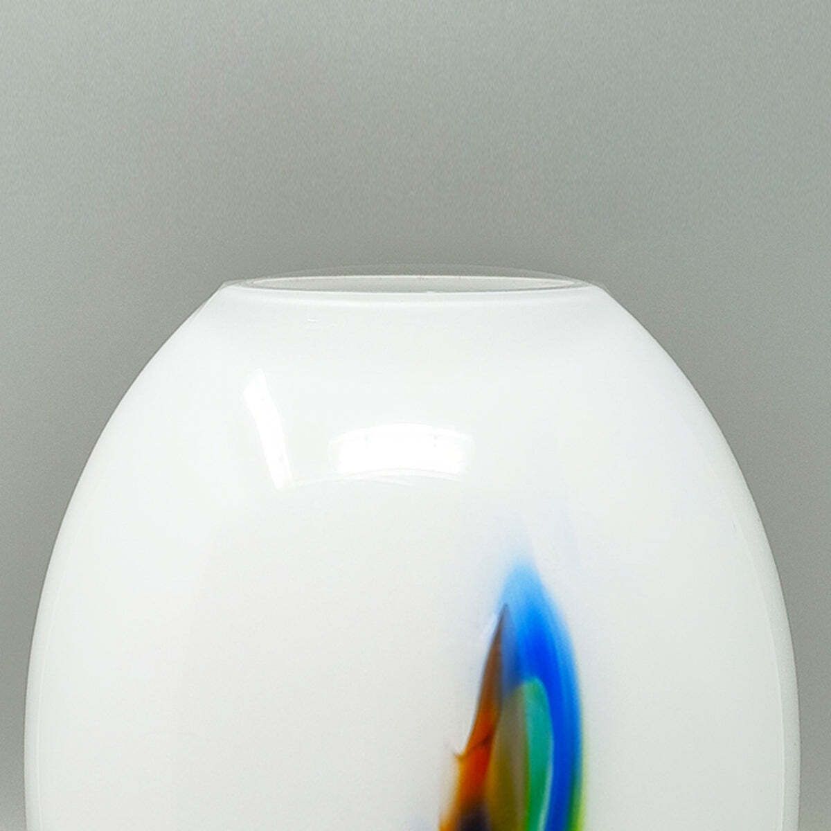1970s Gorgeous Vase Handcrafted In Murano Glass. Made In Italy photo vintage