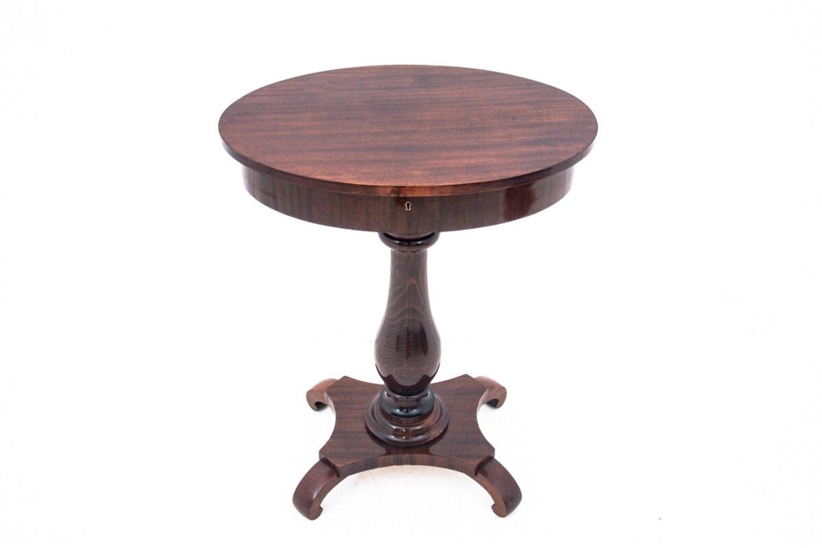 A Historic Thread Table, Northern Europe, Around 1860. After Renovation. photo for sale