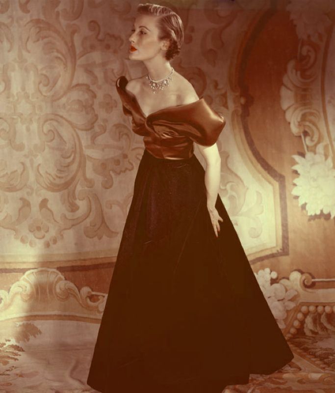 Toni Frissell 'Evening Gown' Unframed Archival Pigment Print