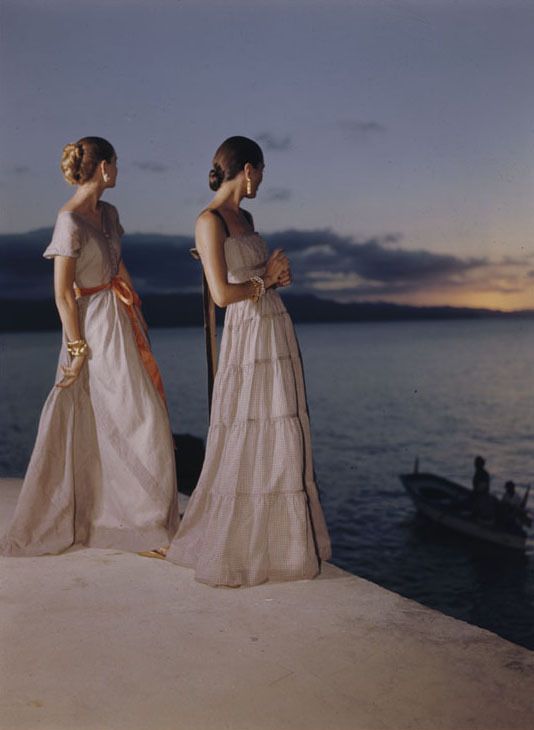 Toni Frissell 'Evening Gowns At Sunset' Unframed Archival Pigment Print