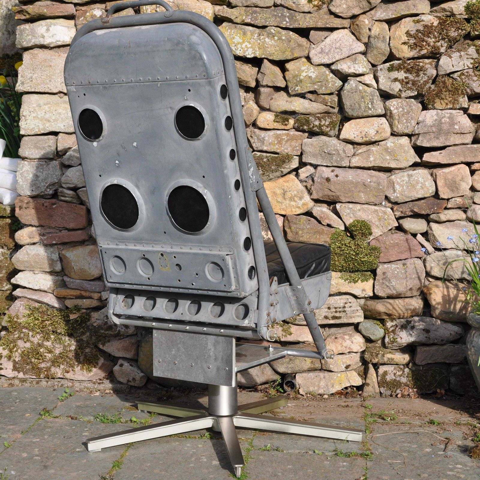 Aircraft Pilots Chair Royal Navy Westland Wasp Helicopter photo Furniture