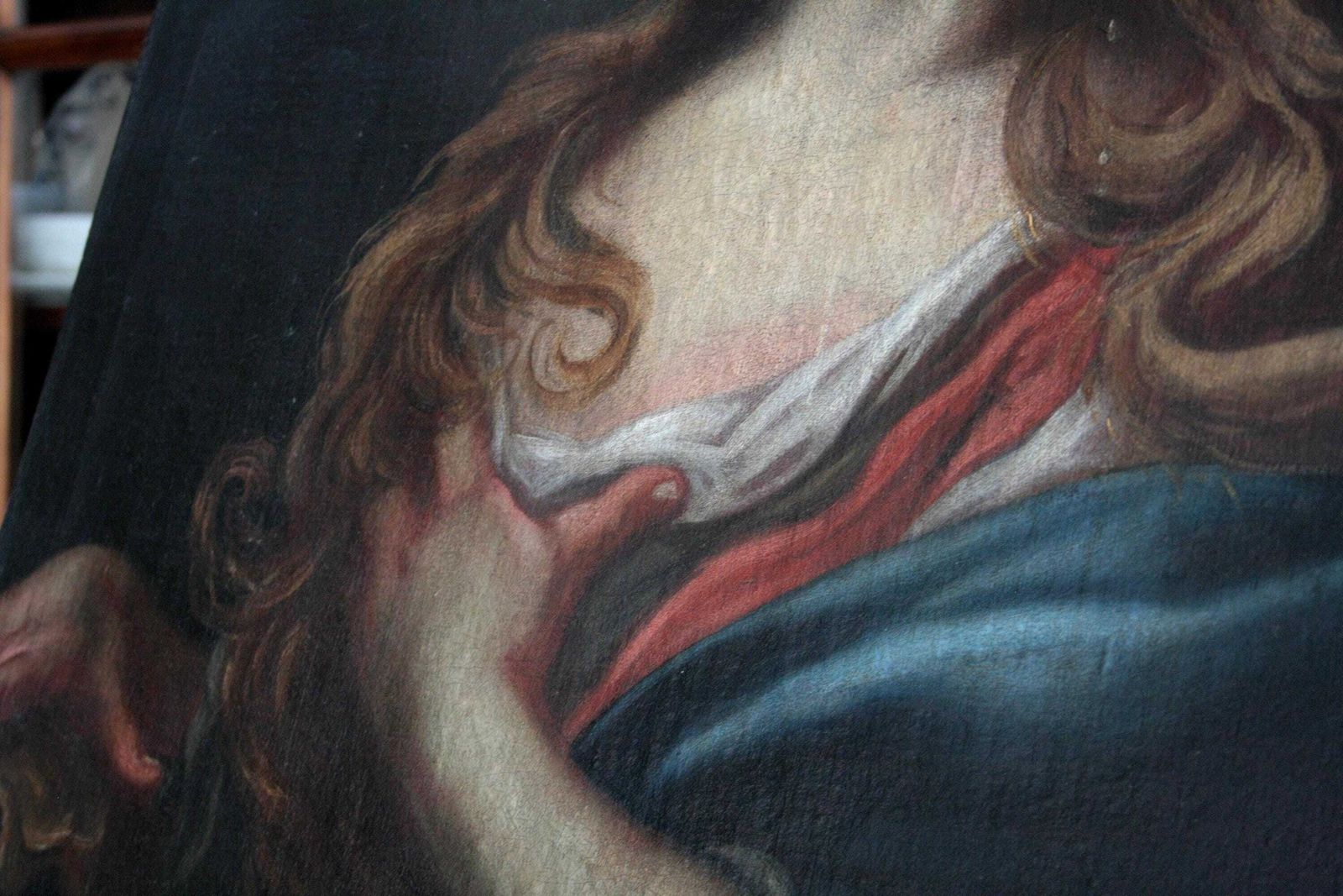 Penitent Magdalene, Late 17th Century, Oil On Canvas photo Art