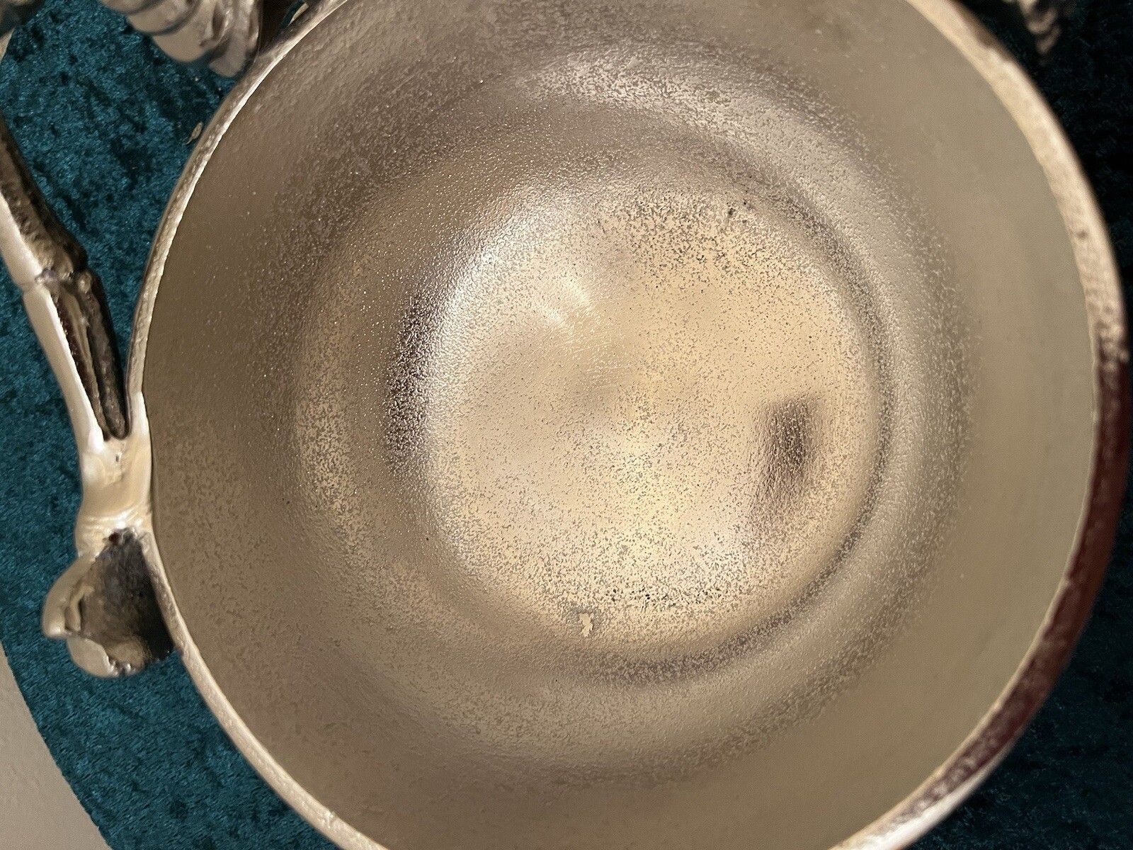 photo for sale Unique Statement Piece Made From Recycled Aluminium Small Skeleton Bowl