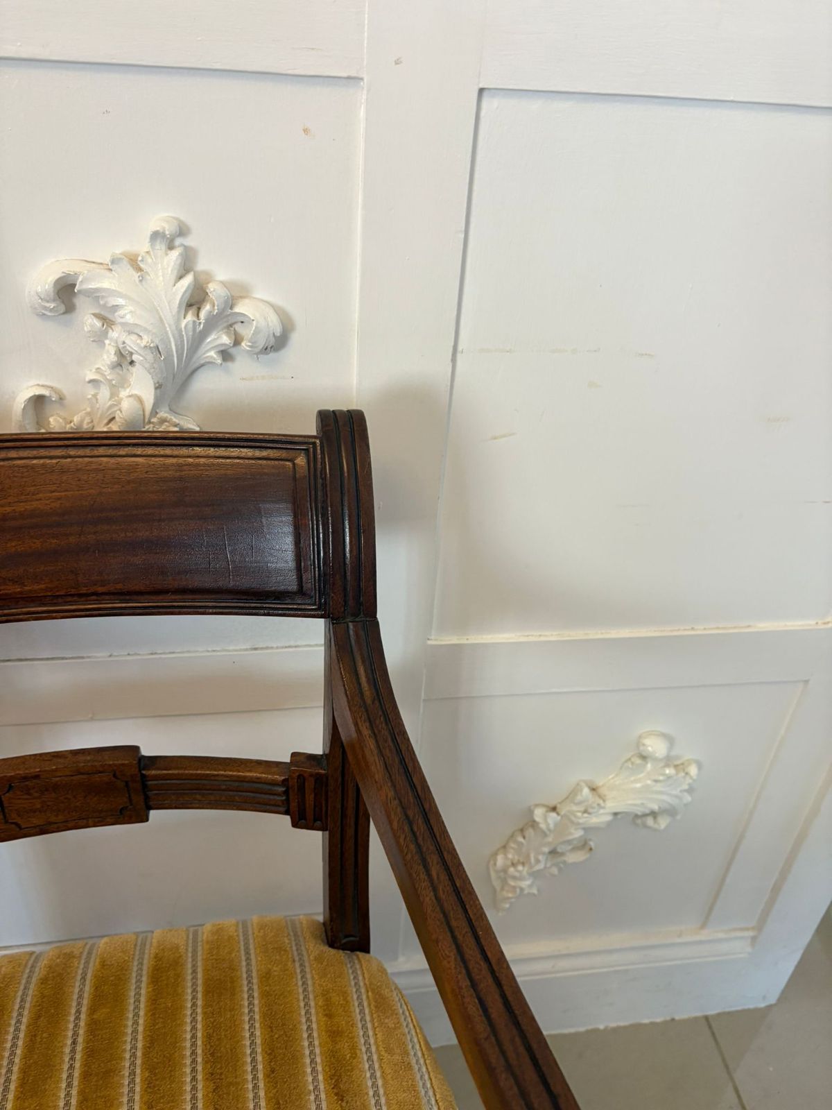 photo for sale Pair Of Antique 19th Century Quality Mahogany Desks Chairs