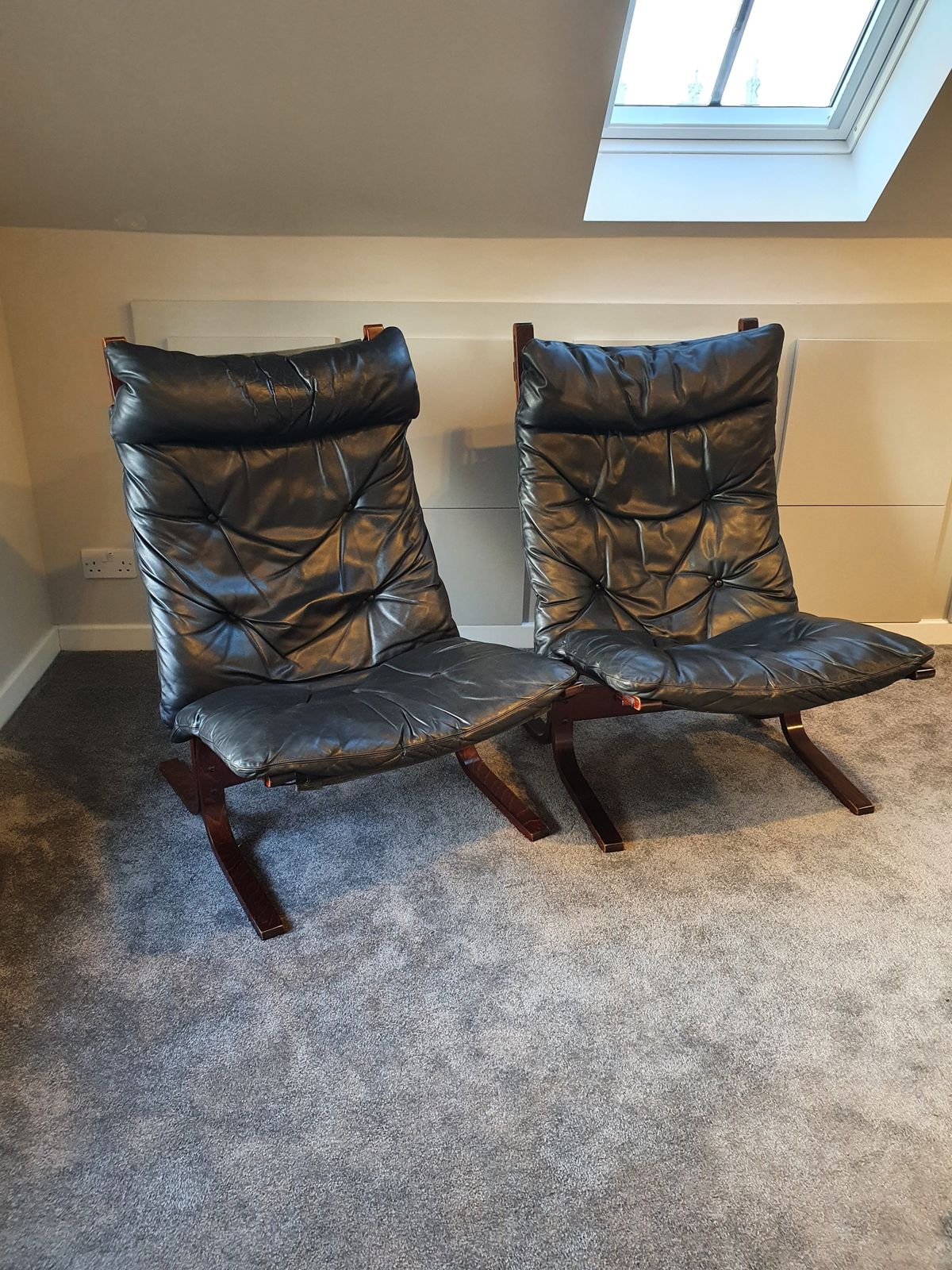 Pair Of Perfect Ingmar Relling Siesta Lounge Chairs