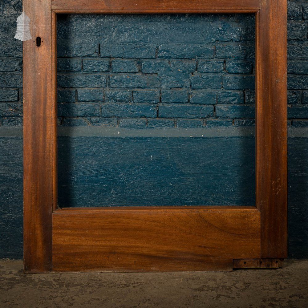 Home Fixtures Glazed Mahogany Door – 2 Panel Openings photo