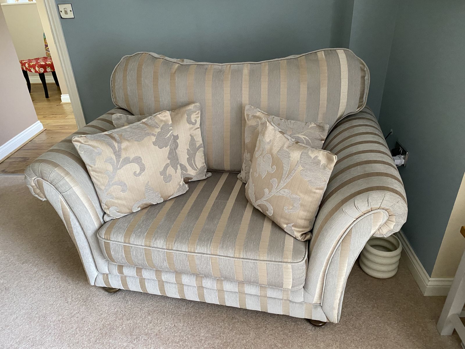 2x Seater ‘Love Seat” & 3x Seater Sofa photo furniture