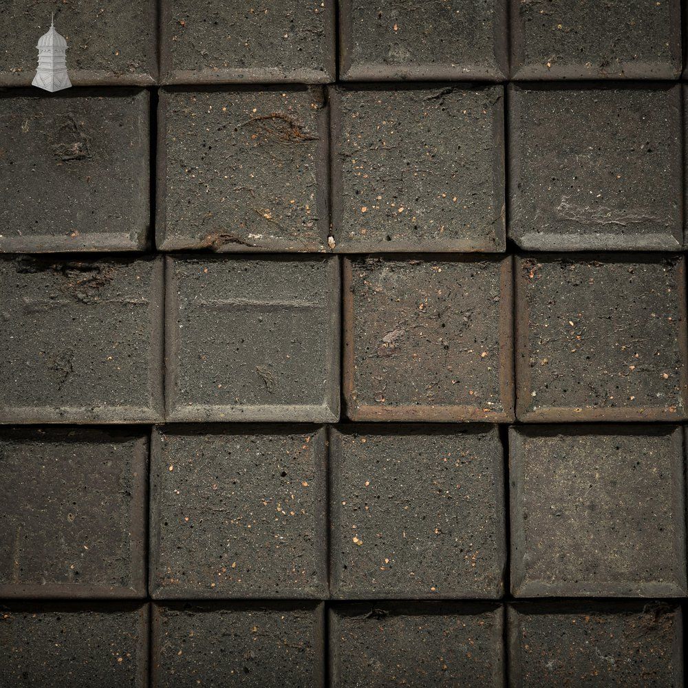 Reclaimed Stable Bricks, 270 Pavers, Staffordshire Blue 2 Block photo vintage