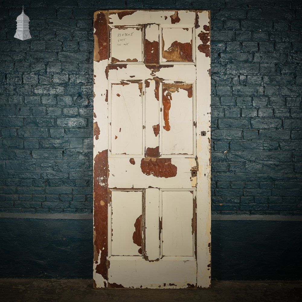 photo furniture 6 Panel Moulded Wooden Door