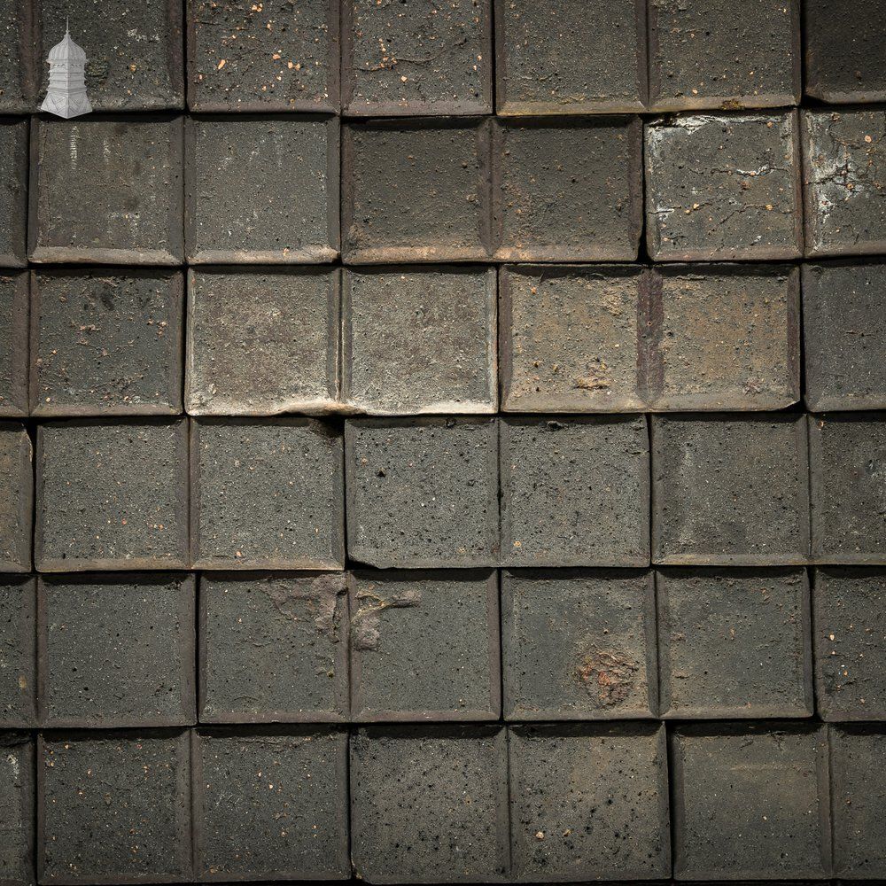 Reclaimed Stable Bricks, Staffordshire Blue 2 Block, 270 Pavers