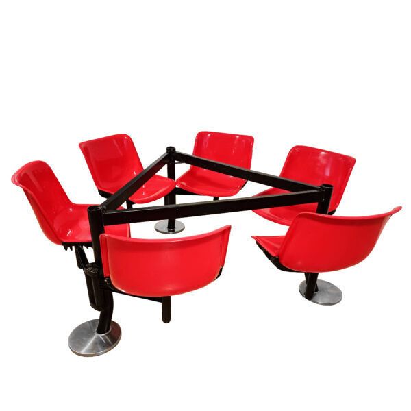“Modus” Table And Chairs By Borsani – Italy 1970 photo for sale