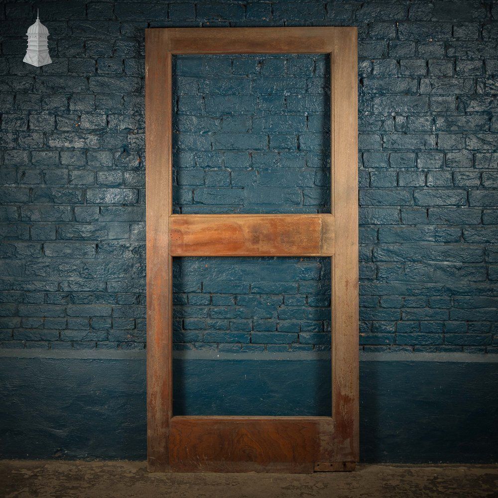 photo furniture Mahogany Glazed Door – 2 Panel Openings