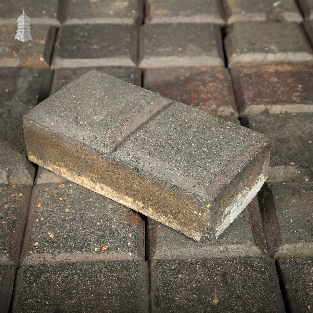 photo furniture Reclaimed Stable Bricks, 810 Pavers, Staffordshire Blue Doubles
