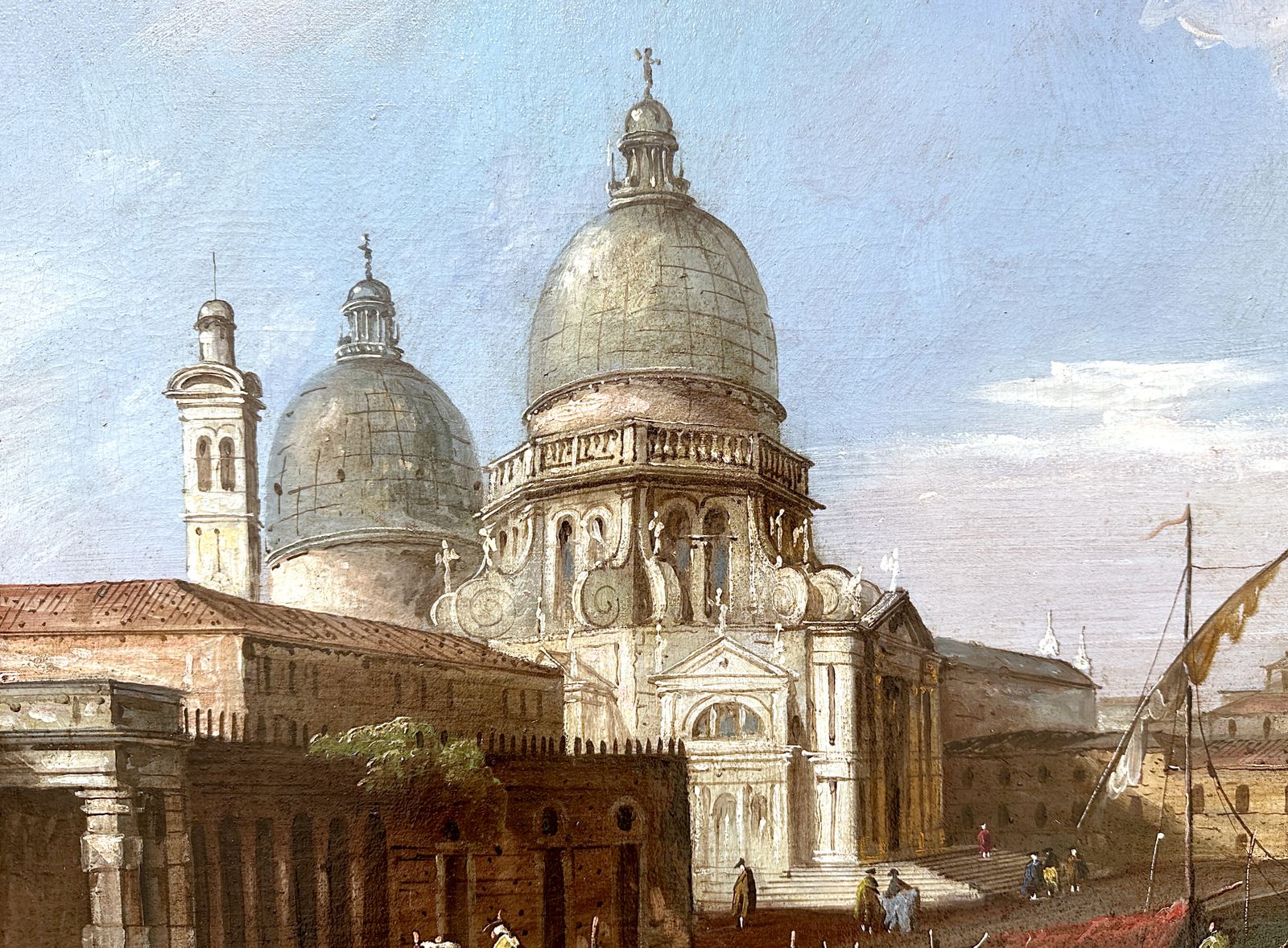 Venice Grand Canal   Oil On Canvas   19th Century   Michele Marieschi Style photo Art