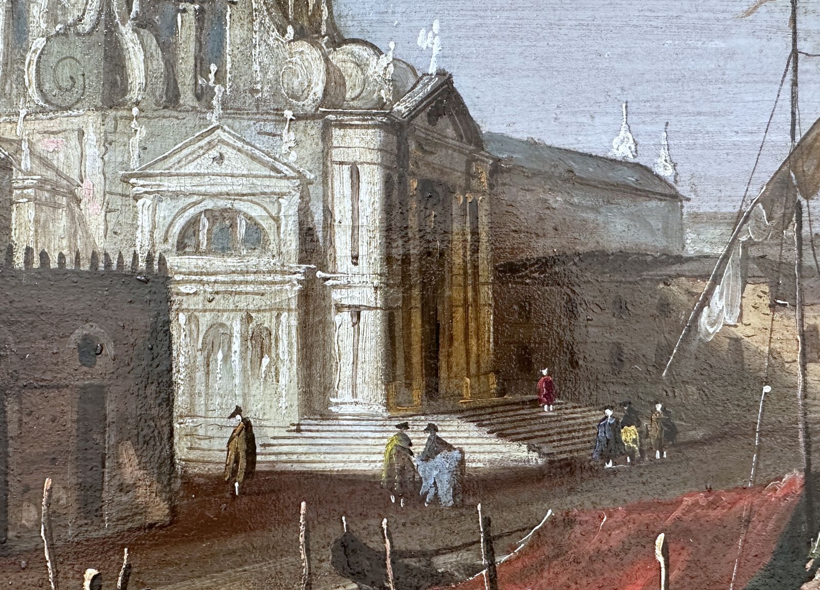 Art Venice Grand Canal   Oil On Canvas   19th Century   Michele Marieschi Style photo