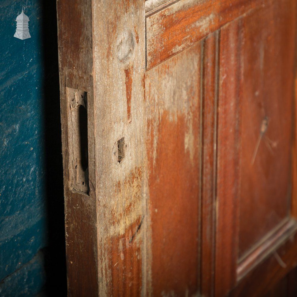 photo vinterior Multi Panel Exterior Door, Small Glazed Panel, Sapele